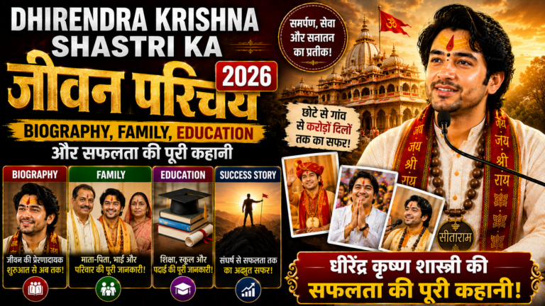 Dhirendra Krishna Shastri Ka Jeevan Parichay