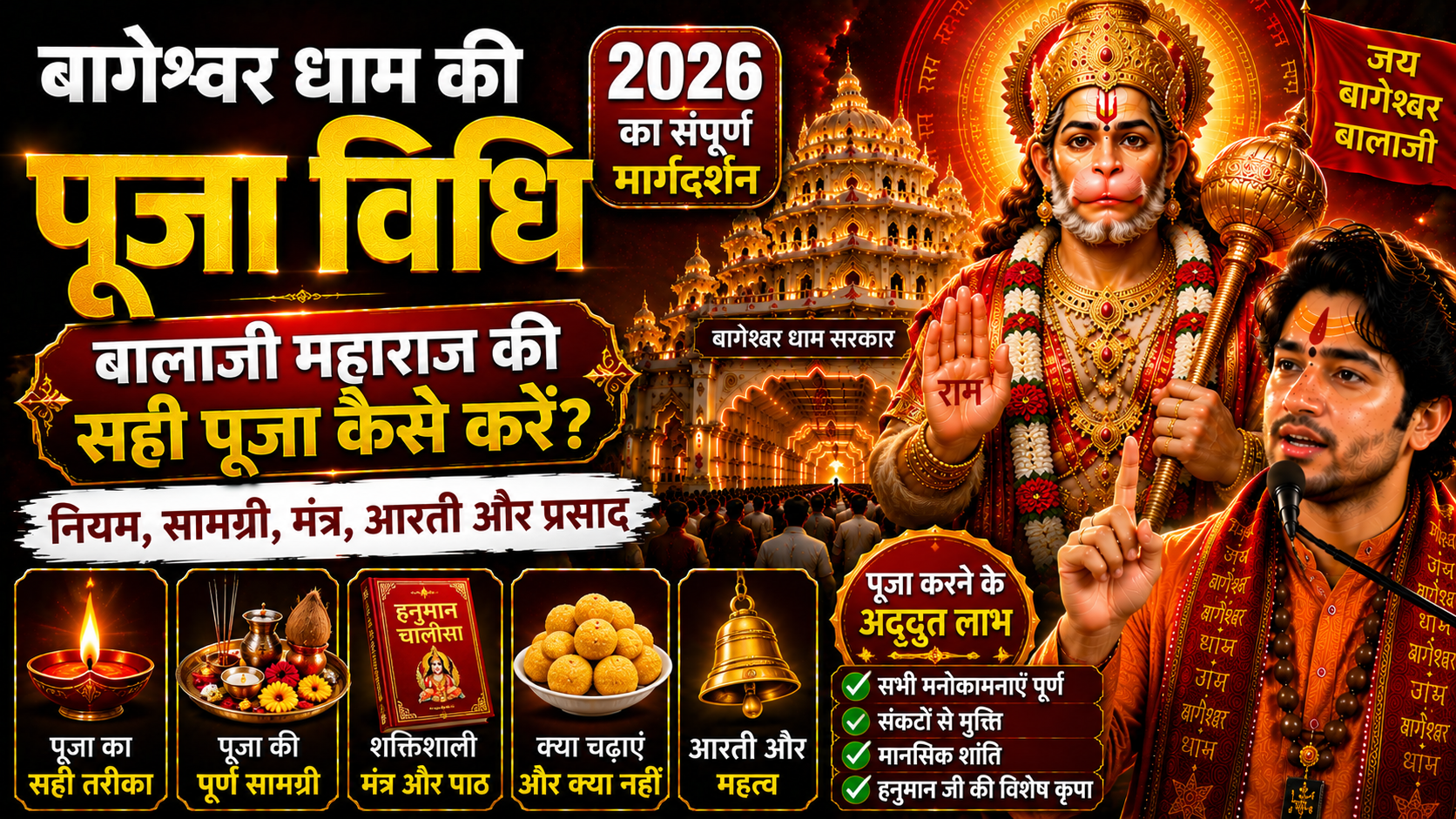 Bageshwar Dham Ki Pooja Vidhi