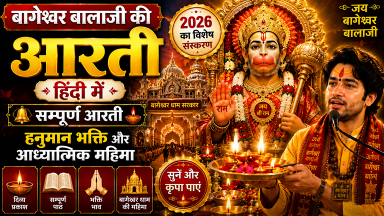 Bageshwar Balaji Ki Aarti Hindi Me