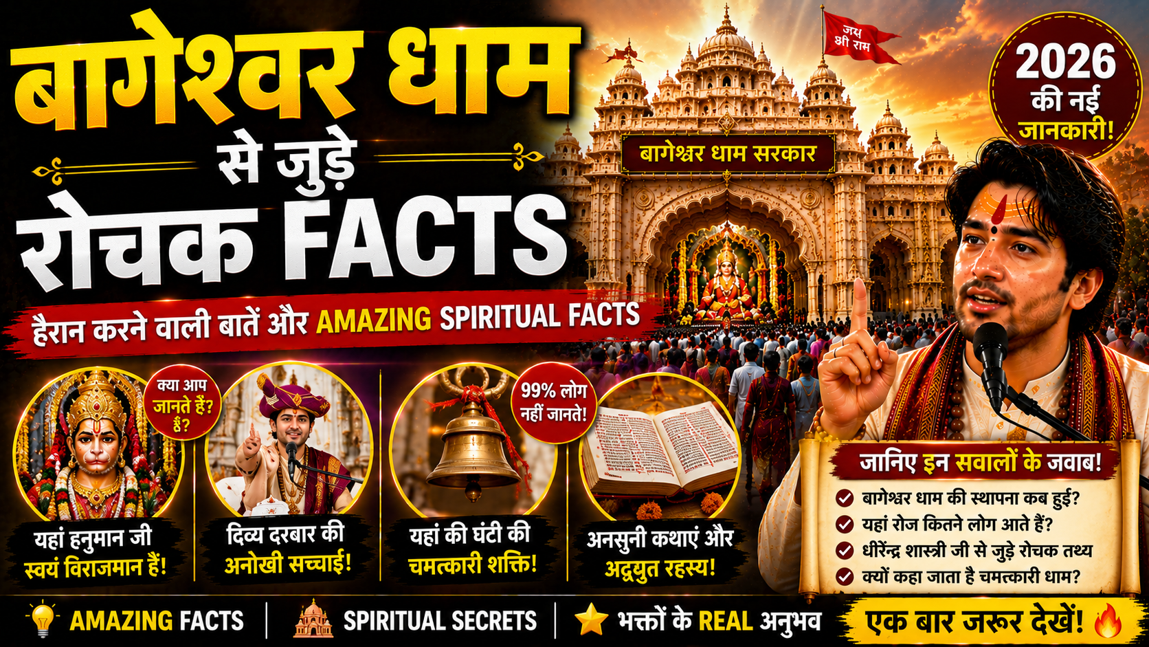 Bageshwar Dham Se Jude Rochak Facts