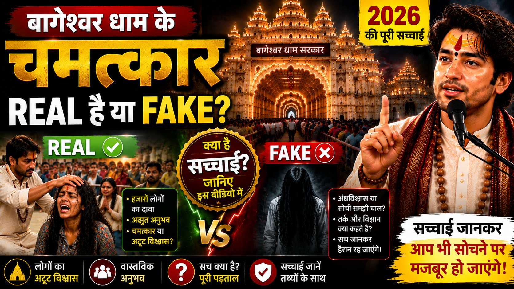 Bageshwar Dham Ke Chamatkar Real Hai Ya Fake