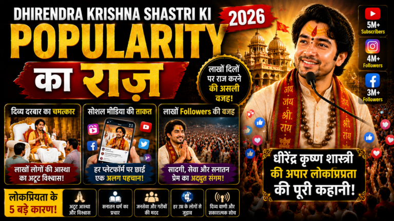 Dhirendra Krishna Shastri Ki Popularity Ka Raaz