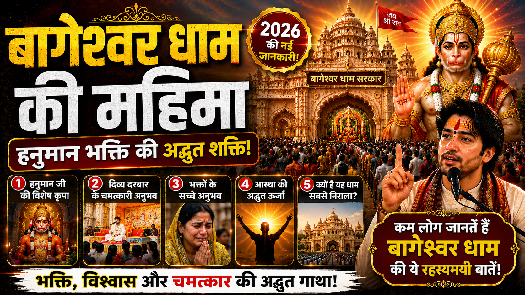 Bageshwar Dham Ki Mahima Hindi Me