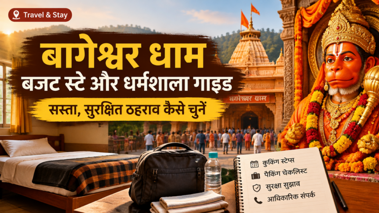 बागेश्वर धाम बजट स्टे और धर्मशाला गाइड featured poster