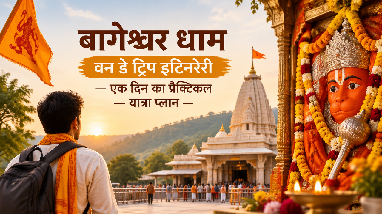 Bageshwar Dham one day trip itinerary