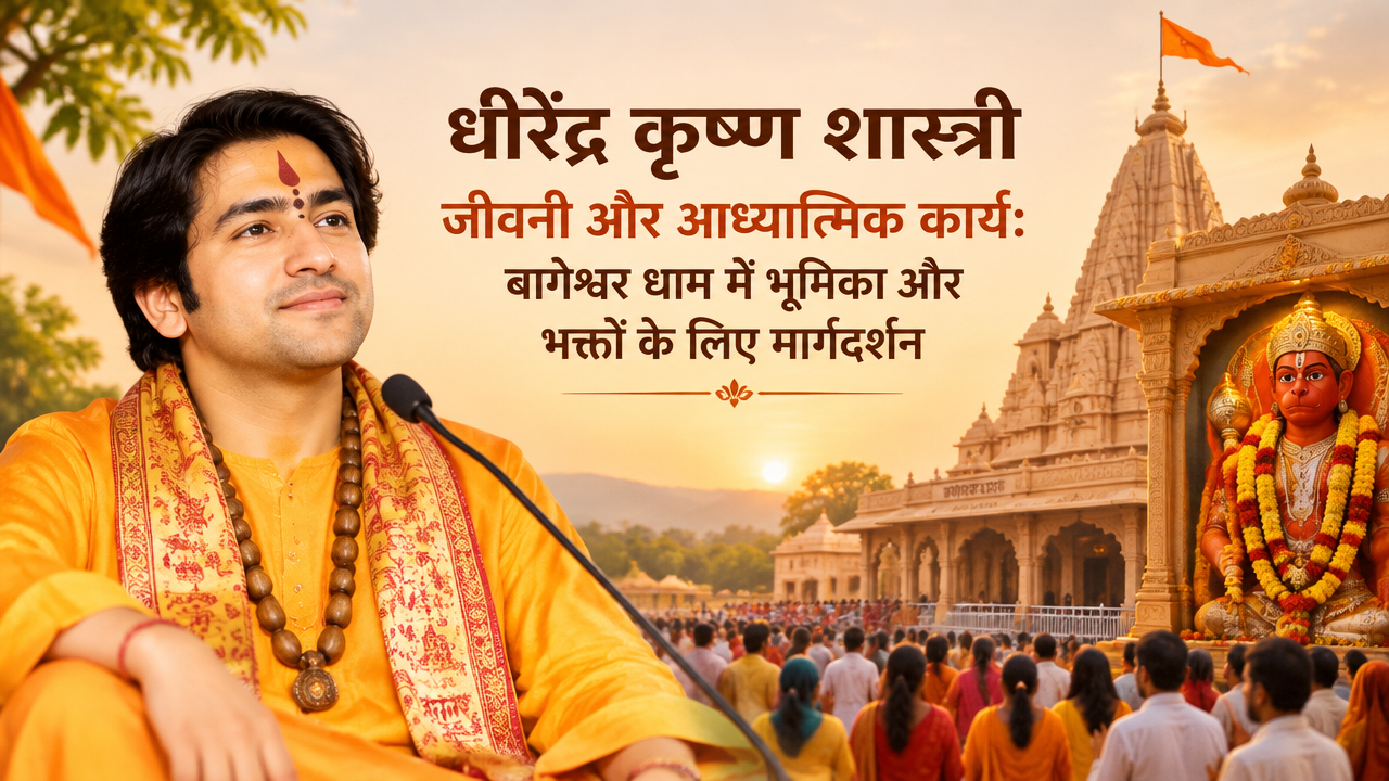 Dhirendra Krishna Shastri जीवनी और आध्यात्मिक कार्य