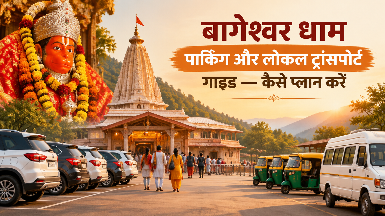 बागेश्वर धाम पार्किंग और लोकल ट्रांसपोर्ट गाइड