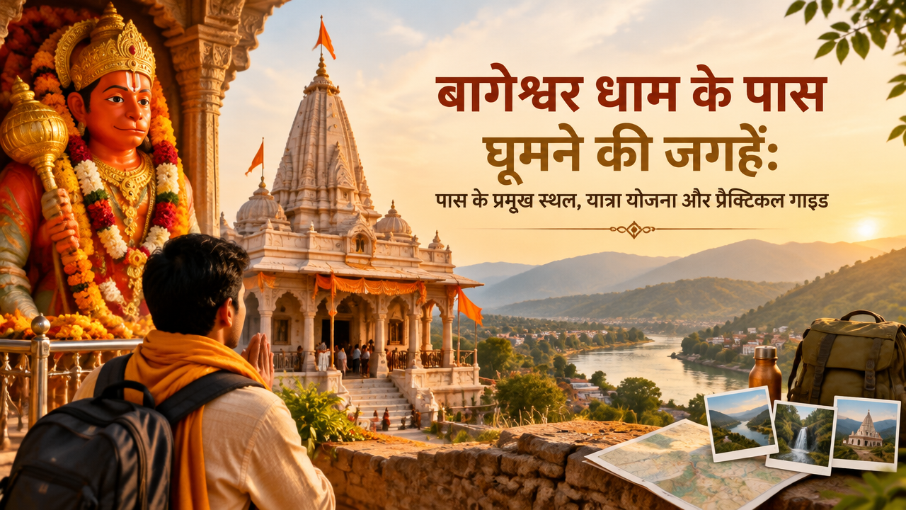 बागेश्वर धाम के पास घूमने की जगहें
